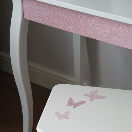 Klebefolie Metallic Glitter rose pink image number null